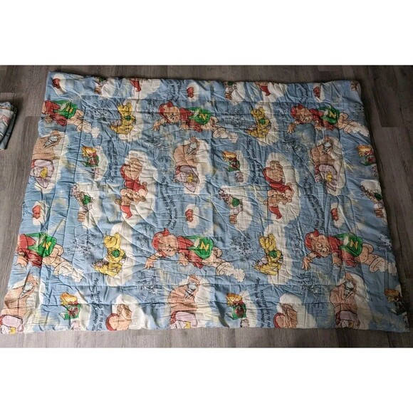 Vintage The World of Teddy Ruxpin Comforter Twin Sheet & Pillow Case Set 1985 - Picture 3 of 16